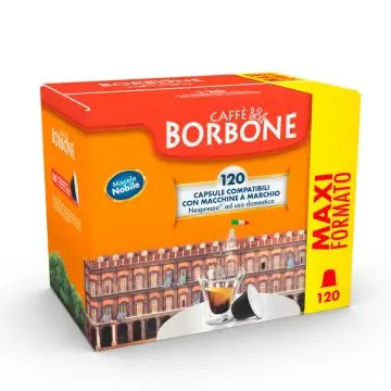 Borbone Miscela Nobile Compatibili con Nespresso Capsule caffè 120 pz , 137133