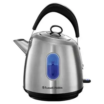 Russell Hobbs Stylevia bollitore elettrico 1,5 L 2200 W Nero, Acciaio inossidabile , 138604
