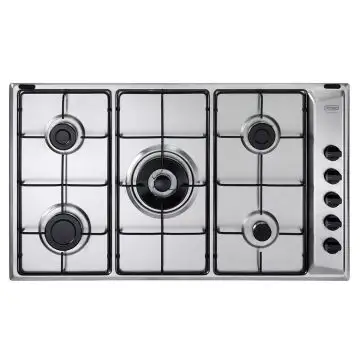 De’Longhi YAL 59 DD piano cottura Acciaio inossidabile Da incasso 86 cm Gas 5 Fornello(i) , 126538