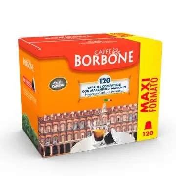 Caffè Borbone Capsule per Nespresso Miscela Decisa Capsule caffè 120 pz , 137131