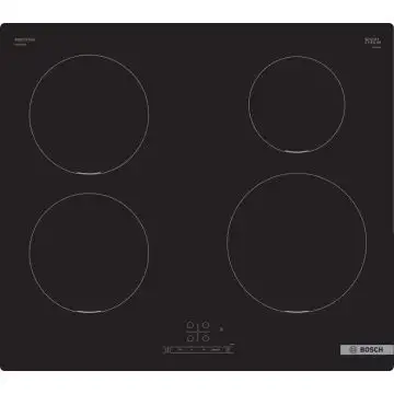 Bosch Serie 4 PUE611BB5E piano cottura Nero Da incasso 60 cm Piano cottura a induzione 4 Fornello(i) , 141518
