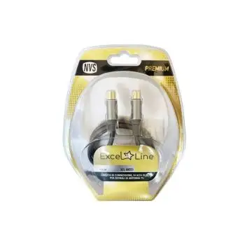 nuovaVideosuono XCLANT03 cavo coassiale 3 m IEC Nero , 140636
