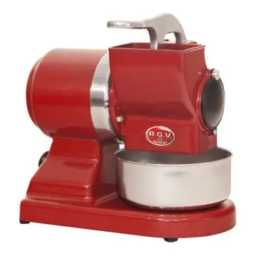 RGV Robusta grattugia e spiralizzatore elettrici Grattugia elettrica Alluminio Rosso, Stainless steel , 140595