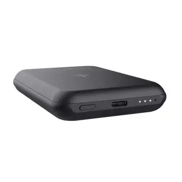 Trust Magno Polimeri di litio (LiPo) 5000 mAh Carica wireless Nero , 149899