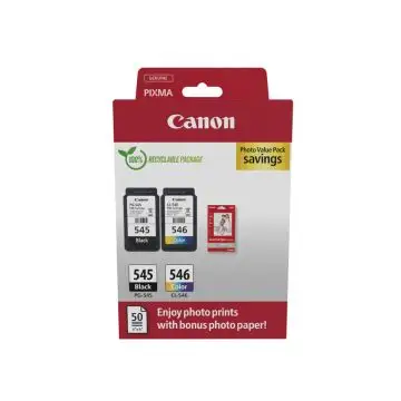 Canon 8287B008 cartuccia d'inchiostro 2 pz Originale Nero, Ciano, Magenta, Giallo , 153222