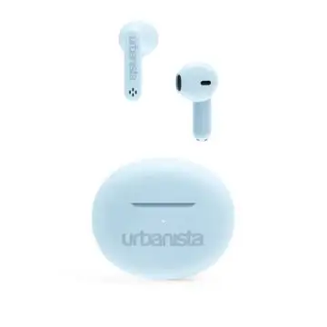 Urbanista Austin Auricolari Bluetooth Assistente Vocale Comandi Touch Skylight Blue Azzurro , 155988