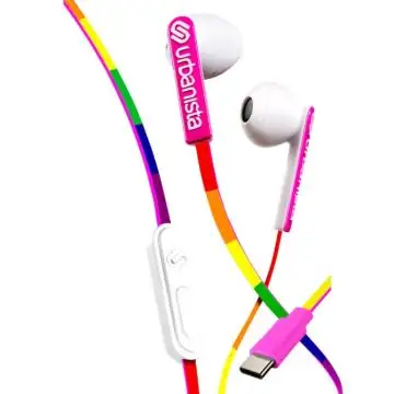 Urbanista San Francisco Auricolare con Cavo USB-C Rainbow , 155982