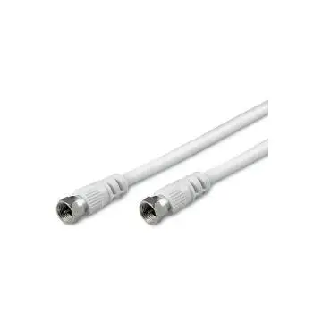 nuovaVideosuono 19/03 cavo coassiale 10 m Tipo F Bianco , 140631