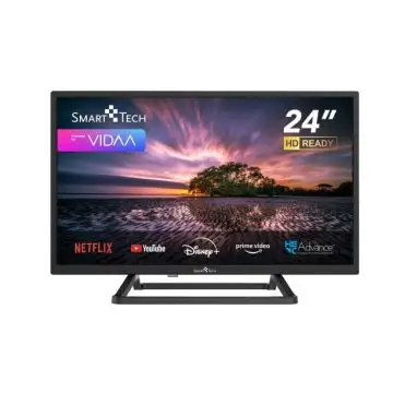 Smart Tech 24HV10T3 Televisione Smart TV 24 Pollici Led Hd Wi-fi Nero 180 cd/m² , 151494
