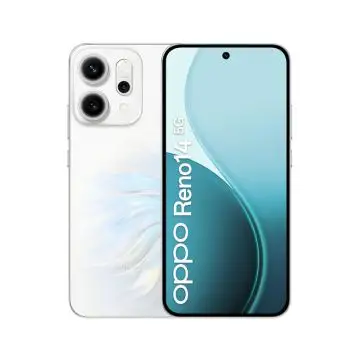 OPPO 14 5G Reno14 Smartphone 5G 16,7 cm (6.59") Doppia SIM Android 15 USB tipo-C 12 GB 512 GB 6000 mAh Bianco , 161039