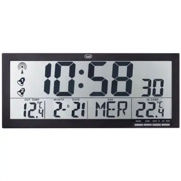 Trevi OM 3530 RC Orologio digitale Rettangolo Nero , 150876
