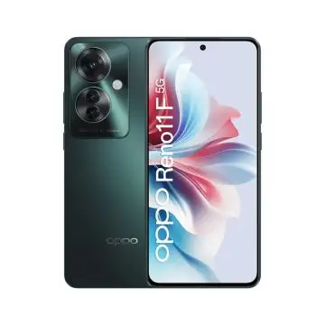 OPPO Reno Reno11 F 5G Smartphone, AI Tripla fotocamera 64+8+2MP, Selfie 32MP, Display 6.7” 120HZ AMOLED FHD+, 5000mAh, RAM 8(Esp4GB/6GB/8GB)+ROM 256GB (esp2TB), [Versione Italia], Palm Green , 153005