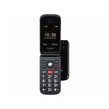 Beghelli Salvalavita Phone SLV15 6,1 cm (2.4") 87 g Nero Telefono per anziani , 144284