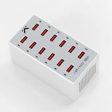 New Majestic 770532 WH Caricabatterie per dispositivi mobili Computer portatile, Smartphone, Tablet Bianco USB Interno , 152968