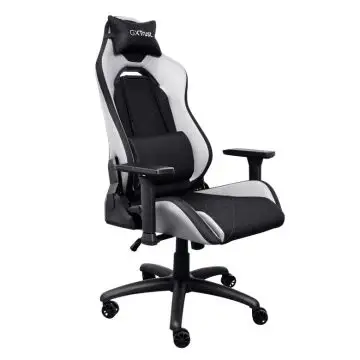 Trust GXT 714 RUYA Sedia per gaming universale Nero, Bianco , 151211