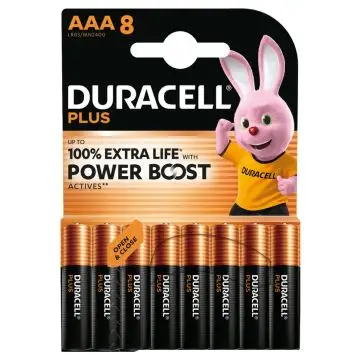 Duracell Plus Batteria monouso Mini Stilo AAA Alcalino , 161027