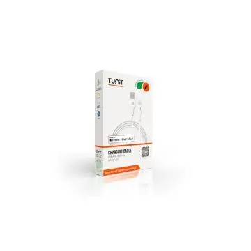 Tunit Cavo Dati Ttal1wh cavo Di Ricarica E Trasferimento Usb-a - Lightning 1m Bianco , 153238