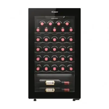 Candy CWC033M Cantinetta Vino 33 Bottiglie Classe G 6-18 °C Nero , 157318