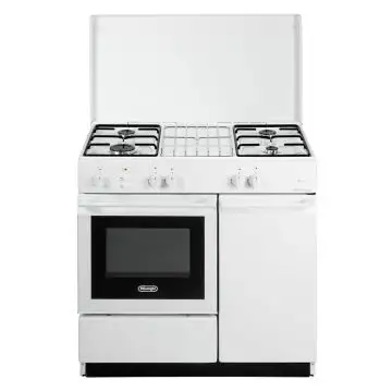 De Longhi SGGW854 N EDM Cucina a gas Libera installazione 86m 4 fuochi 10700W con forno elettrico 42l Bianco [SGGW 854 N EDM] , 158303