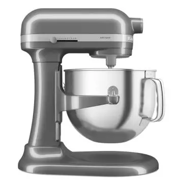 KitchenAid 5KSM70SHXEMS Sbattitore con base 375 W Grigio, Argento, Acciaio inox , 140004