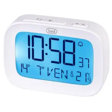 Trevi SLD 3850 Orologio digitale Altro Bianco , 152669