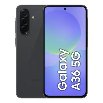 Samsung Galaxy A36 5G, Smartphone con Funzioni intelligenti, Display Super AMOLED 6.7”, 8GB RAM, 256GB, Camera 50MP, Batteria 5.000 mAh, IP67, Awesome Black , 158051