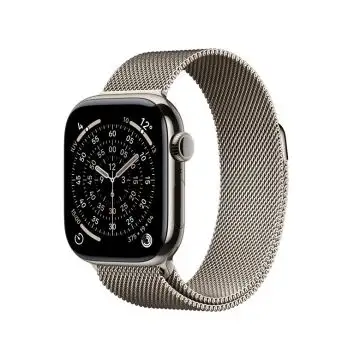 Apple Watch Series 11 GPS + Cellular 42mm Cassa Titanio con Loop in maglia Milanese , 162003