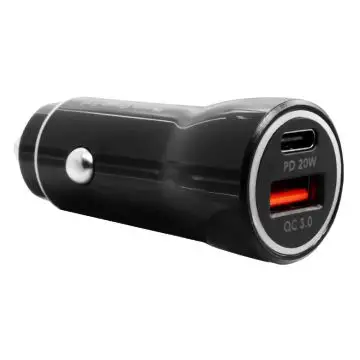 Hyundai HN-CCH38B Caricabatterie per dispositivi mobili Smartphone, Tablet Nero Accendisigari Auto , 160504