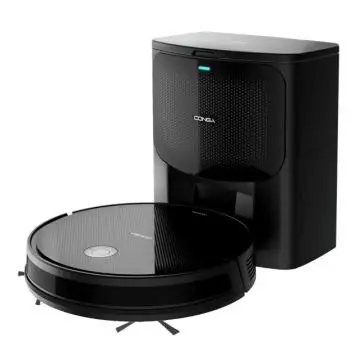 Cecotec Conga 2499 Ultra Home Aspirapolvere Robot 3 L Sacchetto per la polvere Nero , 149930