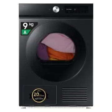 Samsung DV90DB7845GBU3 asciugatrice Libera installazione Caricamento frontale 9 kg A+++ Nero , 160301
