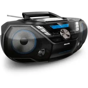 Philips AZB798T/12 impianto stereo portatile Analogico e digitale 12 W Nero , 130541